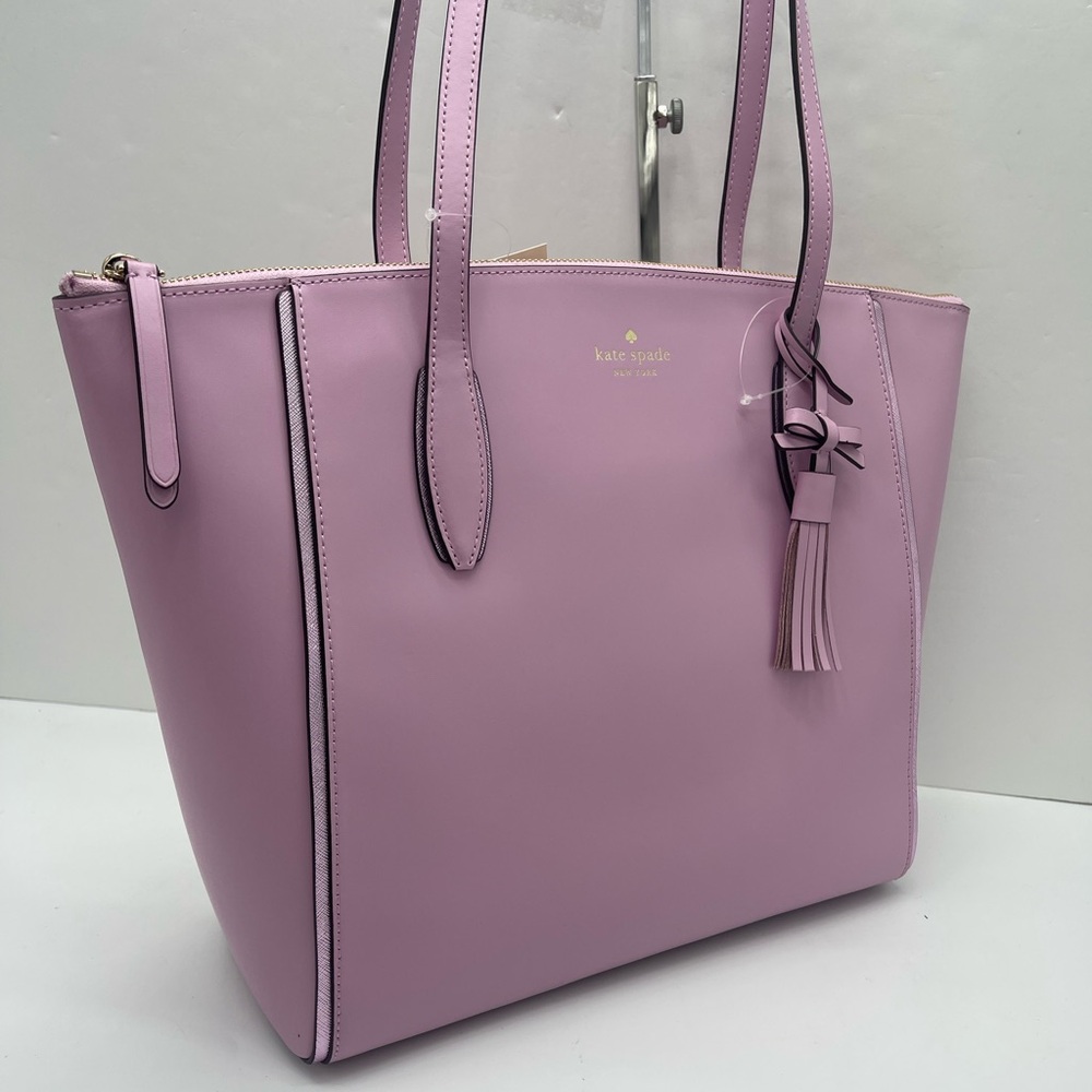 KATE SPADE KALI Quartz Pink Lg Shoulder Tote
Quartz Pink
NWT - Picture 4 of 16